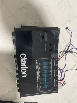 Dos pre clarion eqs755-7 band y un pre auto tek ateq 4band eq