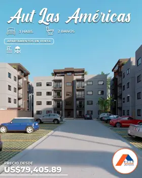 Apartamentos en la aut. las americas