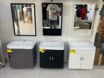 Mueble para baños con espejo