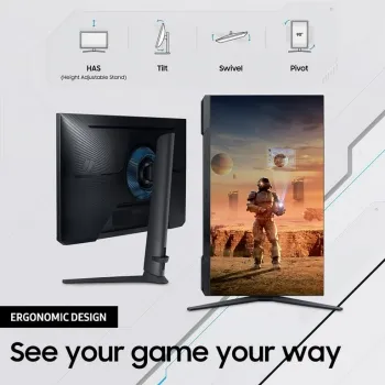 Samsung monitor 24 pulg 165hz 1ms gaming odyssey g3