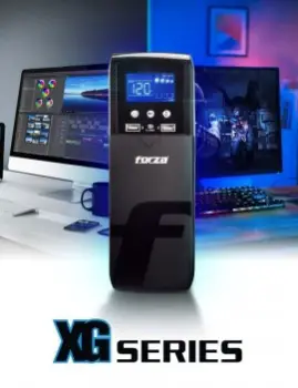 Ups forza xg-1201lcd 1200va 720w ups gaming nuevo