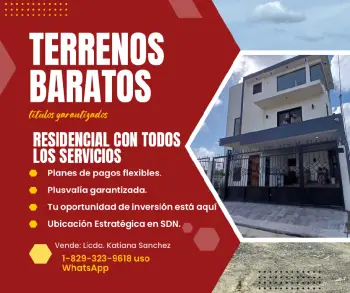 Terrenos con financiamiento disponible compra sin complicaciones