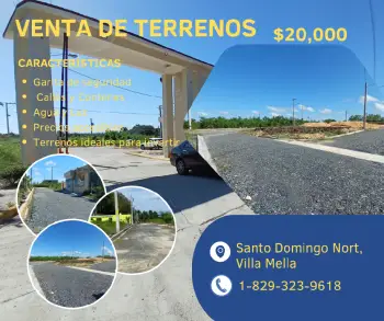 Terrenos con alto retorno de inversión ideal para proyectos!