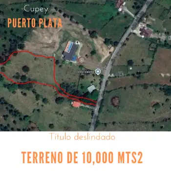 Terreno de 10000 mts2 en ideal para villas o casas campestres en puert