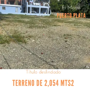 Vendo y rentó terreno de 2054 mts2 en ideal para renta card dealer tie