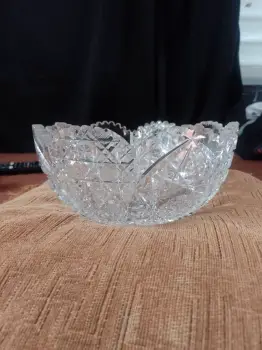 Fuentes cristal decorativas