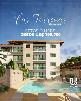 Apartamentos de 2 habitaciones en las terrenas samaná
