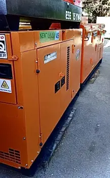 Planta elÉctrica denyo de 45 kw con motor hino sÚper silencio disponib