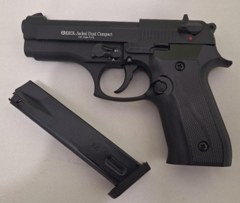 Pistola de fogueo compacta automática