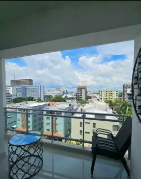 Apartamento de 2 habitaciones en venta en gazcue.