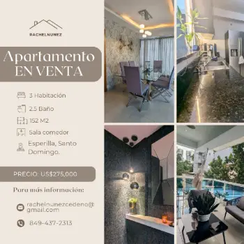 Apartamento en venta en la esperilla.