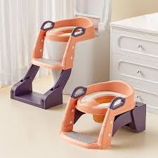 Asiento escalera de inodoro con vasinilla para niÑo/as