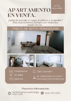 Apartamento en venta en miramar.