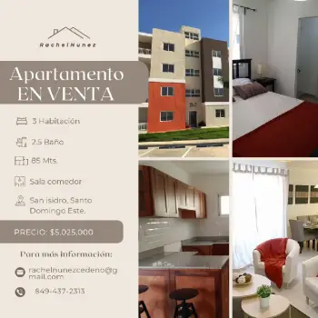 Apartamento en venta en la ave ecológica.