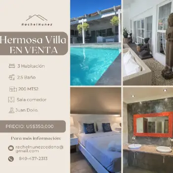 Villa en venta en juan dolio.