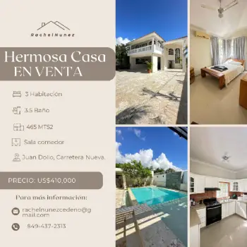 Casa en venta en juan dolio.