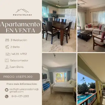 Apartamento en venta en juan dolio.