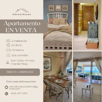 Apartamento en venta en juan dolio.