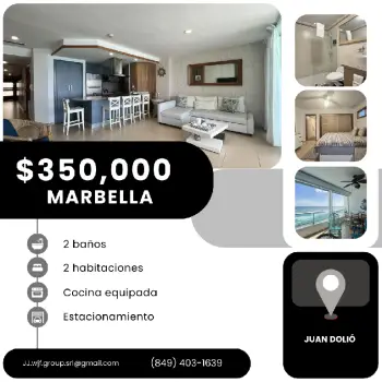 Excelente apartamento amueblado en marbella