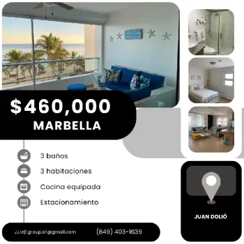 Amplio y lujoso apartamento amueblado en marbella