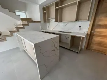 Topes de cocina escalera pasa manos y más