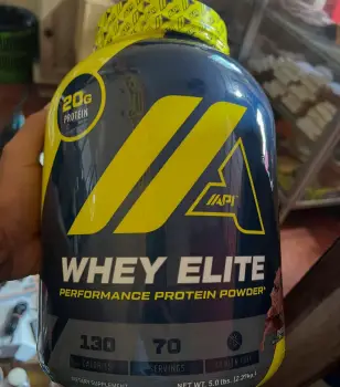 Proteína whey api elite 5 lib 70 serv sabor chocolate 20 g de proteína