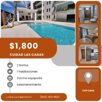 Alquilo apartamento amueblado en harmony lodge residences – ciudad las