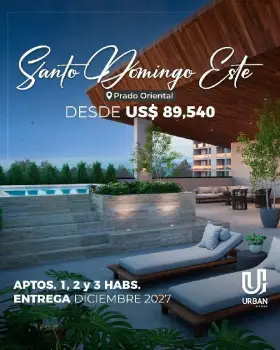 Apartamentos en santo domingo este