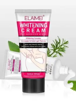 Crema blanqueadora para piel elimina axilas oscuras