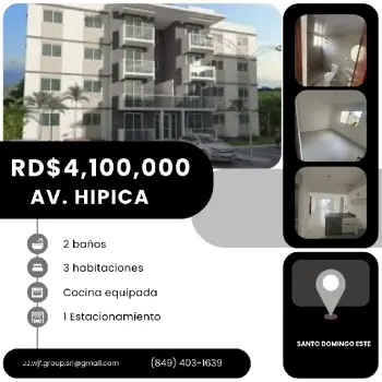 Vendo dos apartamentos en santo domingo este