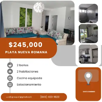 Apartamento en amueblado en vista golf- ii