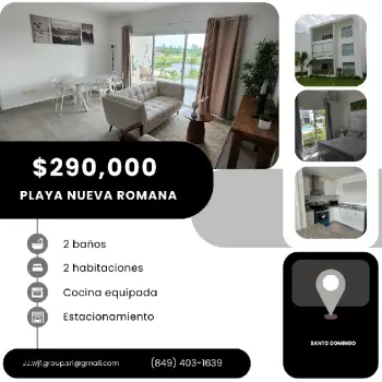 Vendo acogedor apartamento en amueblado en vista golf- ii