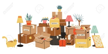 Servicios de transporte para mudanzas o traslado de equipos del hogar