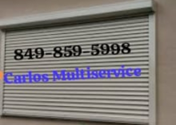 Shutters ventas y reparaciones de shutter . 849-815-6873.
