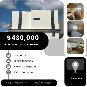 Vendo lujosa villa ubicada en residencial garden village