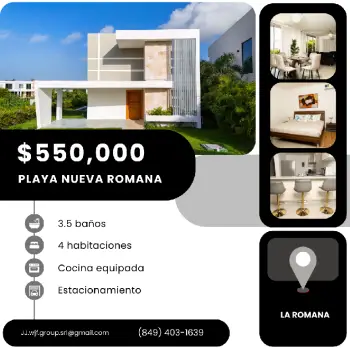Vendo hermosa villa en residencial sunrise cerca del campo de golf eje