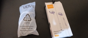 Auriculares vidvie hs649 - usados como nuevos.