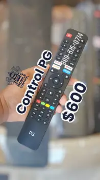 Control para smart tv pg control para televisión marca pg