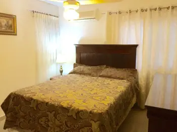 Residencial santo domingo habitación amueblada con su baños dentro de
