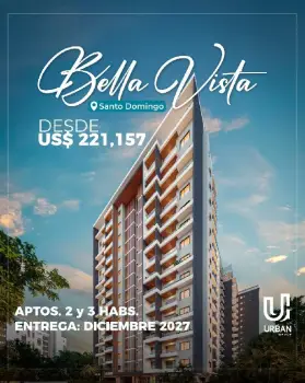 Apartamentos de 2  3 habitaciones en bella vista