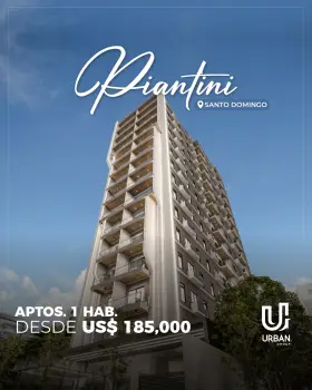 Apartamentos de 1 habitación en piantini