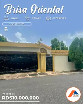 Casa en venta en brisa oriental