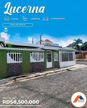 Hermosa extensa y confortable casa en lucerna