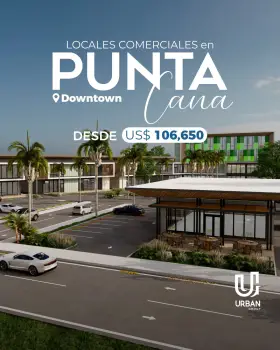 Locales comerciales para venta y alquiler en punta cana