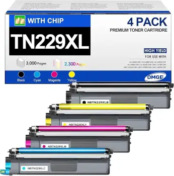 Cartuchos de tóner compatibles tn229xl para impresoras brother