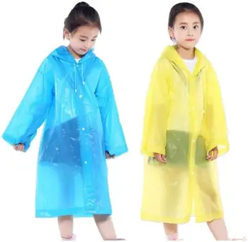 Poncho impermeable para niños