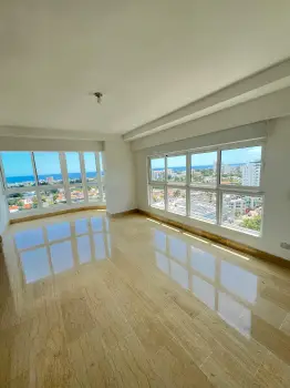 Apartamento en alquiler en bella vista piso 13 con vista al mar