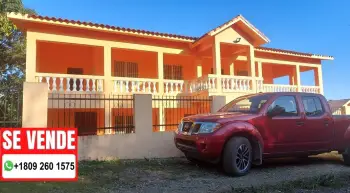 Finca de 1500 tareas con casa grande en yamasa monte plata rep dom