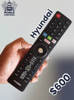 Control hyundai konka american rca para smart tv