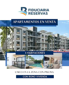Apartamentos en venta ubicado en ciudad juan bosch
